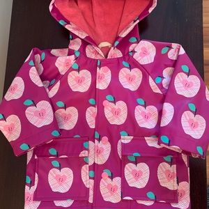 Hatley Lined Apple Raincoat